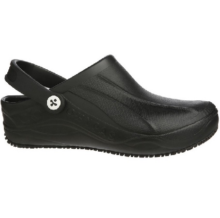 OXYPAS SMOOTH CLOGS BLACK